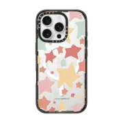 iPhone 16 Pro Impact Case MagSafe Compatible Colorful Stars