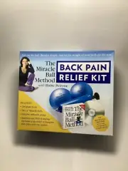 The Miracle Ball Method, Back Pain Relief Kit - New Open Box