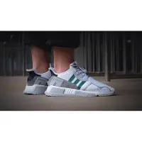 在飛比找Yahoo!奇摩拍賣優惠-Adidas Men EQT Cushion ADV 白綠 