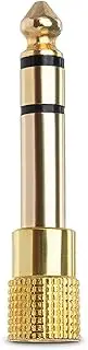 Hosa Headphone Adaptor with 3.5 mm TRS to 1/4 Inch TRS Connector