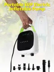 20PSI Portabel High Pressure SUP Electric Air Pump Inflation Paddle Board 12V DC