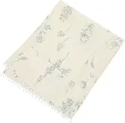 [SHOWERORO] High-Grade Cotton Refrigerator Top Cover Washing Machine Dryer Cover Decorative Fridge Cover