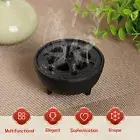 Incense Burner Iron Incense Holder Hollow Flower Incense Burner Holder♚