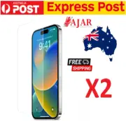2XiPhone Screen Protector Tempered glass for 6 7 8 11 12 13 14 15Pro Max Plus XR