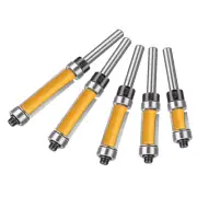 1/4" Shank Flush Trim Router Bit Set designed for laminates and shelf edges