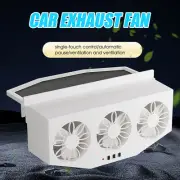 Car Exhaust Fan Solar Car Exhaust Fan Window Vent Radiator Creative sweet