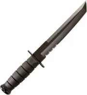 Kabar Full Size Tanto Fixed Blade Knife 1245 Nylon Sheath