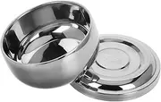 MAGICLULU Asian Soup Bowl Heat-Resistant Lid Korean Rice Bowl Set of 2 for Soup Rice Noodles Camping Home
