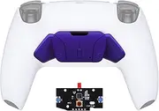 Turn Rise to RISE4 Kit – Redesigned Galactic Purple K1 K2 K3 K4 Back Buttons Housing & Remap PCB Board for PS5 Controller eXtremeRate Rise & RISE4 Remap kit - Other Accessories NOT Included