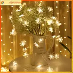 3M STRING FAIRY LIGHTS SNOWFLAKE XMAS TREE CHRISTMAS DECOR