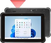 Breloom ST11-M Rugged Tablet with Barcode Scanner, 10.1" Windows 10 Pro Industrial Tablet Intel i5-8200Y w/Honeywell N4680 Scan Engine, 1D/2D QR Inventory Scanner, 8GB+256GB (w/Honeywell N4680)