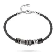 Opulent Steel Elegance Men's Bracelet Watch by Sector Jewels