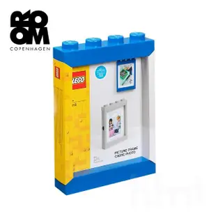 【LEGO 樂高】Room Copenhagen LEGO PICTURE FRAME 樂高壁掛相框-藍色(樂高造型相框)