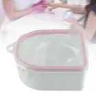 Nail Soaking Bowl Acrylic Accessories Easy to Use Double Layer Manicure Bowl Gel