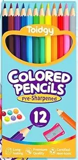 864 Count Colored Pencils for Kids, 72 Packs Colored Pencils Bulk 12 Colors, Pre-sharpened Color Pencils for Adults, Bulk School Supplies for Teachers, Back to School Supplies, Classroom Prizes