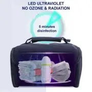 Crealight UV- Portable Travel Bag with UVC Light Disinfects