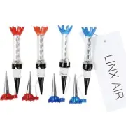 LINX AIR golf tee magnetic tee set of 4 (2 blue, 2 red)