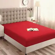 2000TC Fitted Sheet Super King Size, Premium Microfiber, Ultra-Soft Wrinkle Free, Fits Mattress Deep Pocket up to 36cm