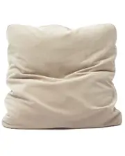 TOV Furniture Tipsy 20in Upcycled Chenille Square Floppy Pillow