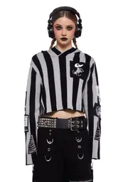 [Dolls Kill x Corpse Bride] Pretty Criminal Sweater