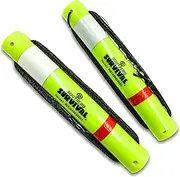 BATTLBOX Survival Fishing Kit Limb Lines Auto Fishing Device 2-Pack - Outdoor Survival Tools Camping Bushcraft Fishing - Lightweight, Compact, Easy to Use