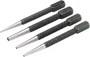 Draper 35480 4Pc Cupped Nail Set Set