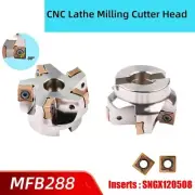 CNC Lathe Milling Cutter Head Metal Large Depth Fast Feed Milling Cutter Disc