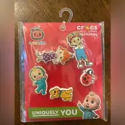 NEW Sealed Cocomelon Crocs Jibbitz Charms