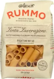 Rummo Italian Pasta Rigatoni No.50 Always Al Dente 16 Ounces