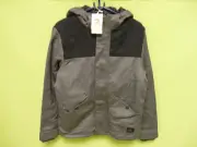 QUIKSILVER BUCKNELL M JK Winter Herren Jacke Kapuzenjacke Grau/Schwarz Gr: S