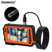 4.3'' 1080P 5M Industrial Endoscope Pipe Borescope Inspection Camera Dual Lens