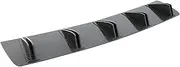 Shuogoufeng Store Rear Lip Bumper Diffuser Spoiler Compatible with CTS CTS-V ATS CT4 CT5 Carbon Fiber Shark 5 Fins 81.5cm Universal Car Accessories(Carbon Fiber Look)