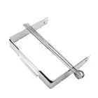 Metal Bbq Skewers Rack Shish Kabob Rack Skewers Grilling Reusable Grill Sticks