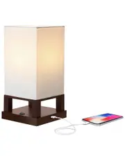 BRIGHTECH Maxwell LED Table Lamp With USB Port
