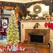 Costway6/7.5/9 FT Pre-Lit Artificial Christmas Tree Snow Flocked Hinged Xmas Tree-S
