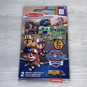 Melissa & Doug Paw Patrol Big Truck Pups 2 Magnetic 15 Piece Jigsaw Puzzles NEW