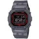 【CASIO 卡西歐】G-SHOCK 方形半透明潮流藍牙數位腕錶/灰(DW-B5600G-1)