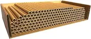 AukBeeFun Cardboard Mason Bee House Tubes 6 Inches Paper Tubes for Mason Bees (200)