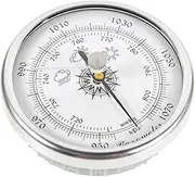 Outdoor Weather Station Dial Aneroid Barometer for Home Atmospheric Pressure Gauge for Room and Outdoor Weather Monitoring