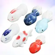 6 PCS Square Chopstick Holder Chopsticks Rest Scoops Cutlery