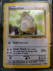 Kangaskhan Holo Rare Pokemon Card - 5/64 Jungle Set
