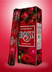 Ayurvedic Rose Incense Sticks Spiritual Fragrances Masala Agarbatti 120 Sticks