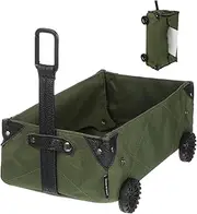 Yardenfun 1Pc Outdoor Trolley Design Tissue Container Portable Canvas Camping Tissue Box for Car and Tent Storage Lightweight and Durable for Outdoor Activities