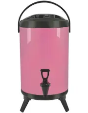 [SOGA] Stainless Steel Insulated Milk Tea Barrel 16L in White