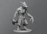 Kobold Zombie Undead Creature NPC Monster Manual 28mm Scale DND D&D Miniature SB