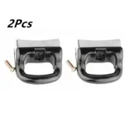 2Pc Metal Pressure Pan Cooker Steamer Sauce Pot Screws Short Side Handle Replace