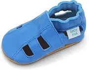 [Dotty Fish] Soft Leather Baby Shoes. Kids Sandals in