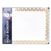Clevinger Set of 4 MD Placemats Gold Border