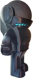 Splin Table Stand Holder Compatible with Alexa Smart Speaker Echo Dot (4th gen) -Amazon- Astro Hero Robot (Black)