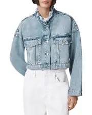 Allsaints Sonny Crop Jean Jacket